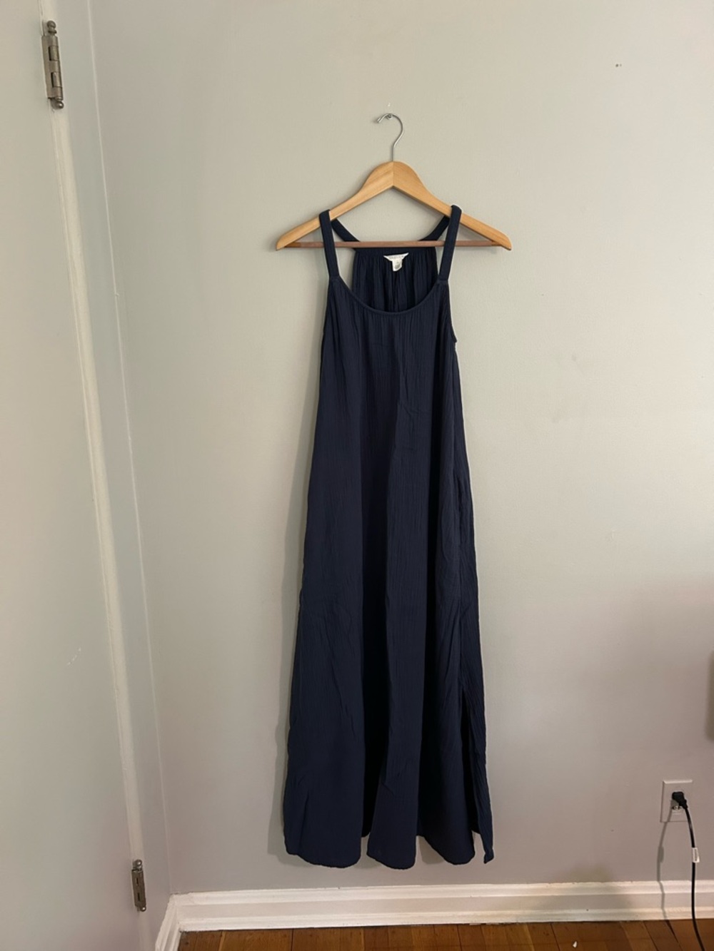Caslon Navy Sleeveless Maxi Dress